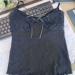 Express cropped cami